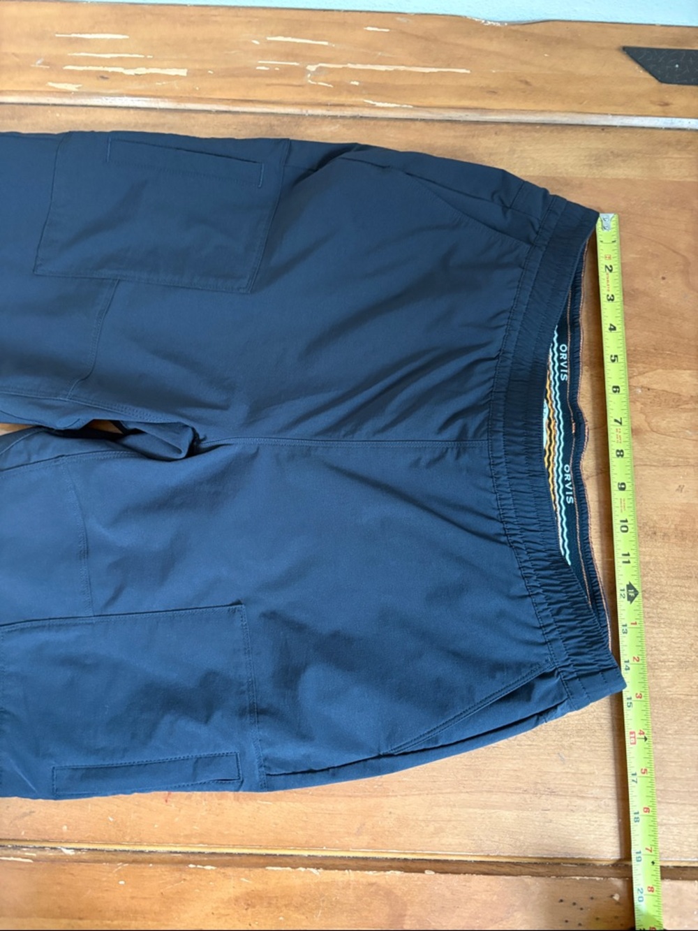 Orvis Black Lined Cargo Performance Pants Size 12 - Picture 3 of 14